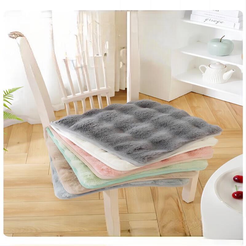 OEING Thickened Warm Office Chair Cushion Set (2-Pack)