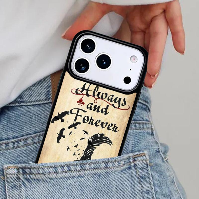 The Originals Always and Forever Phone Case for iPhone 17ProMax 12 13 14 15 16e 17 Pro Max Plus Air Cover