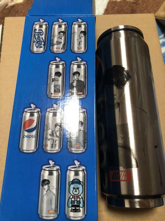 

[USED] iKON Jinan Pepsi Tumbler, Rare, Shipping Included, YG
