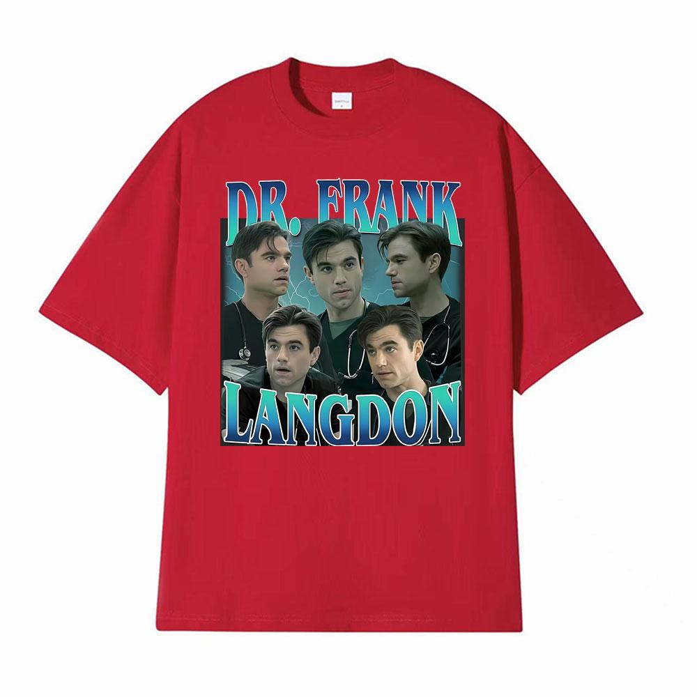 

Dr Frank Langdon Funny Graphic T Shirts Men Women Vintage Classic Short Sleeve T Shirt Summer Oversized Comfort ONeck Tshirts S