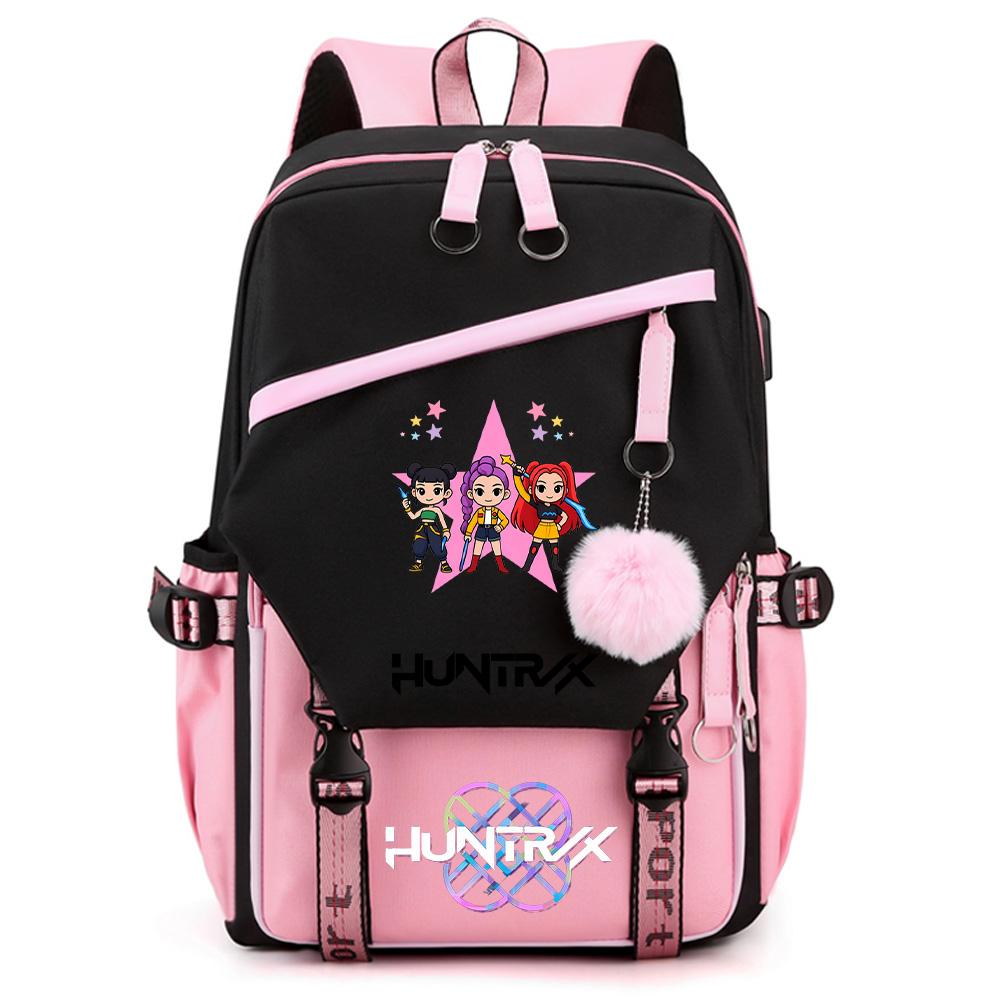 Anime Printed Large Capacity Backpack for Teenger Student Girl Boy Schoolbag Bookbag Women Waterproof Travel Bag Gift