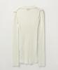 Seteo (W) Collar Button Long Sleeve Knit Cream