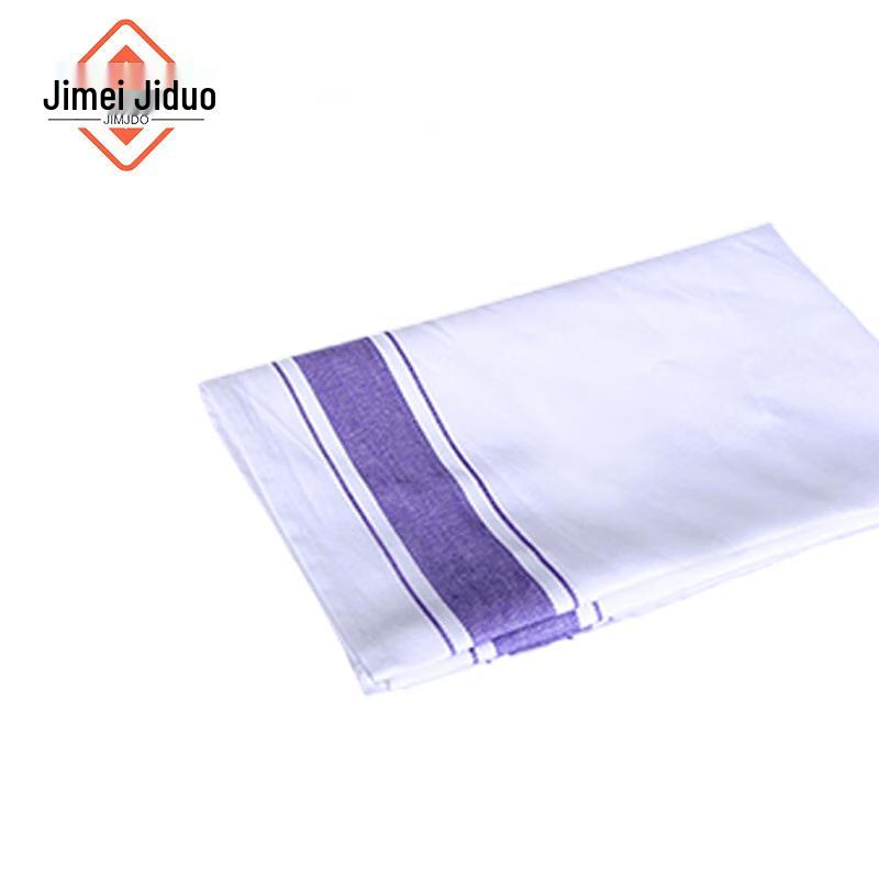 Салфетки Jimei Jiduo из чистого хлопка для протирки стекол, фиолетовые, 5 штук