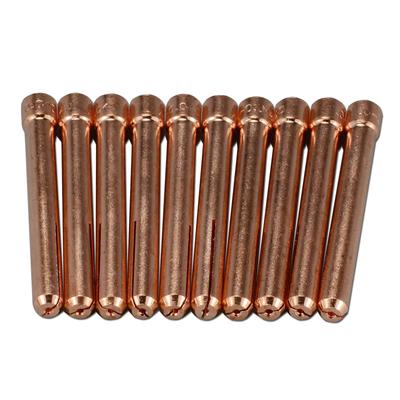 RIVERWELD 10 Stück 10N22 Spannzange passend für PTA DB SR WP 17 18 26 WIG-Schweißbrenner, 1,0 mm
