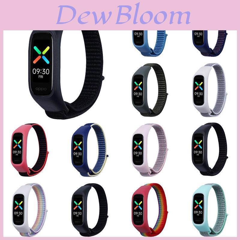 Bracelet en nylon élégant et doux pour Oppo Band, facilement ajustable et confortable