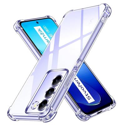 Custodia TPU Antiurto Quattro Angoli per VIVO V40 SE V30 Lite 5G V30e V29 Pro V29 Cover Protettiva Trasparente Capa Fundas Coque