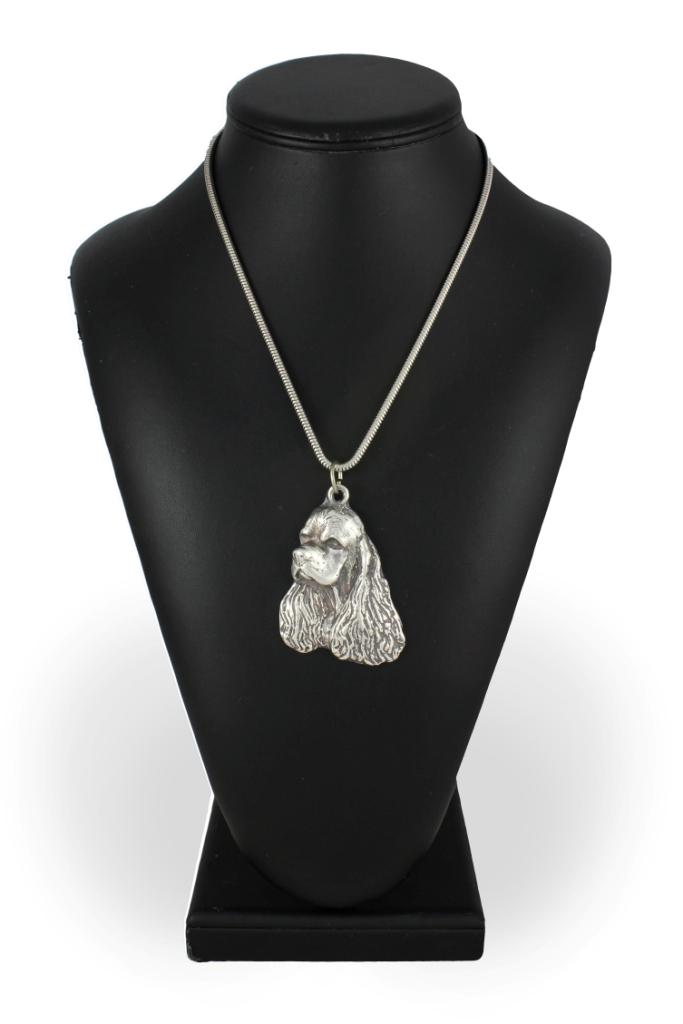 Clumber Spaniel - Dog Necklace, Unique Jewellery for the Dog Fan, Unique Adder Pendant by Art-Dog Brand
