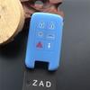 ZAD Silicone rubber car Smart Key Case Cover set For Volvo S40 S60 S80 V50 V70 XC60 XC70 XC90 6 button key