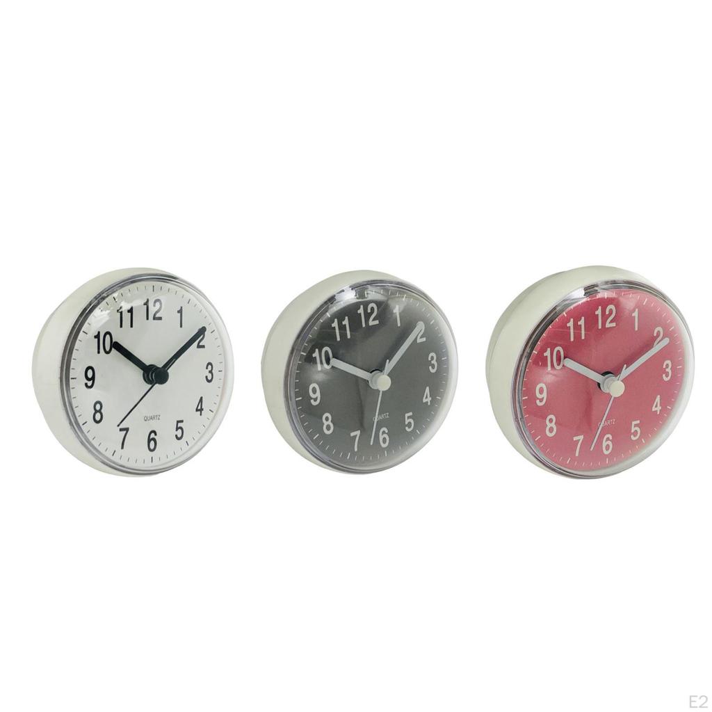 Wall Clock, Bathroom Clock for Office Bedroom Dining Room Farmhouse