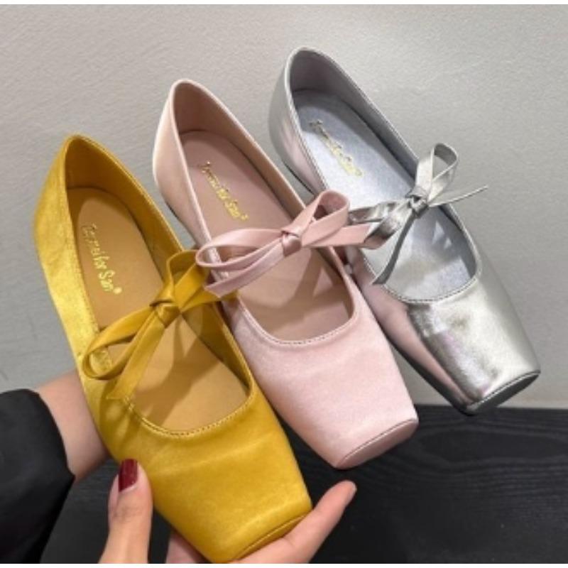 Fashion New Designer Spring Flats Women's Ballet Shoes Comfort Soft Sole Shoes Outdoor Party Dress Female Slip on Shoes Zapatos Mujer