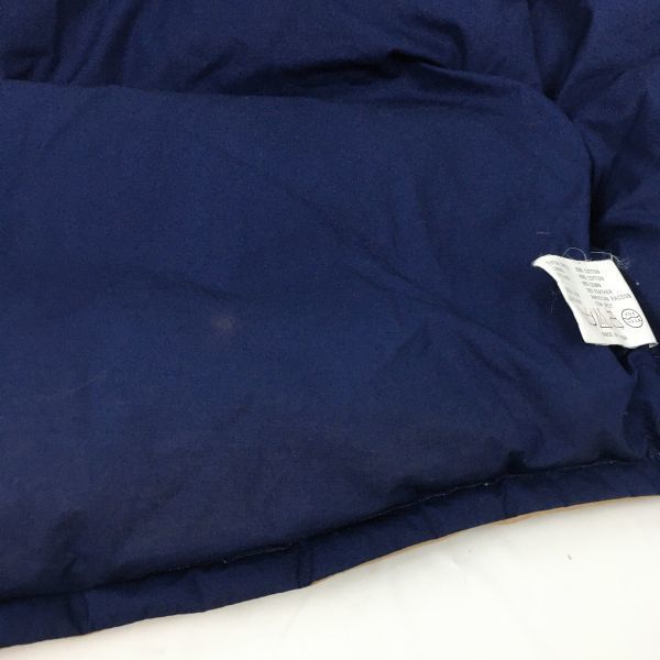 Prestwick Real Fur Down Vest with Suede Yoke Size M Brown