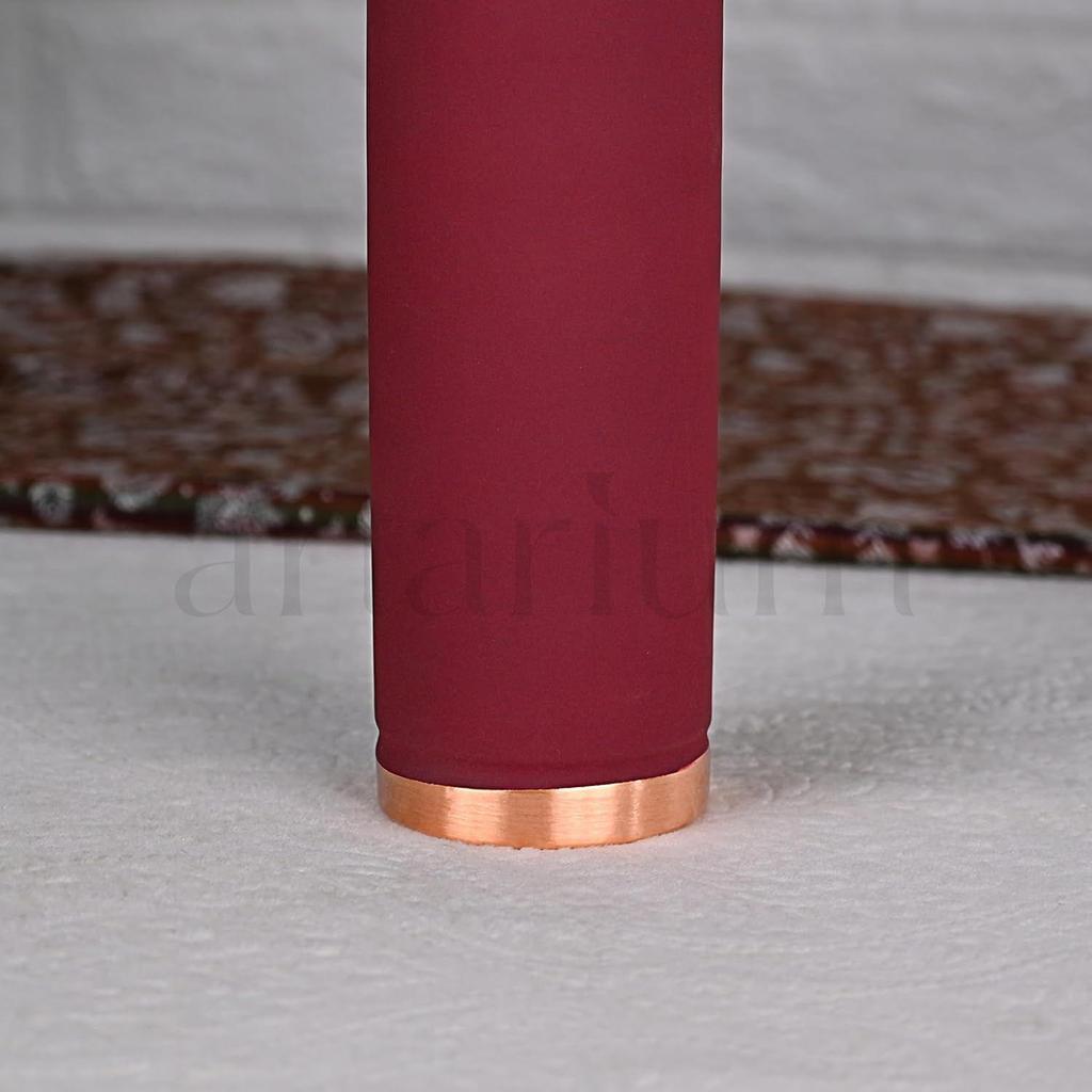 1 Litre Copper Water Bottle Leak Proof BPA Free Water Bottle Office Bottle Boosts Immunity