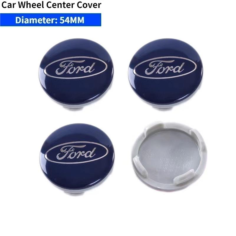 Car Sticker Car Wheel Rims Center Hub Cover Caps for Ford Mondeo Kuga Edge Escape Focus Explorer Fiesta Transit Ranger Fusion F1