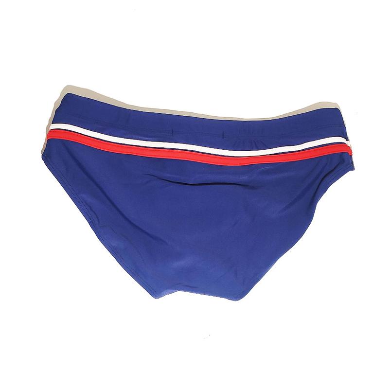 Men's Looped Swim Briefs Sexy Low Waist Bikini Swimsuit M-2XL Yellow