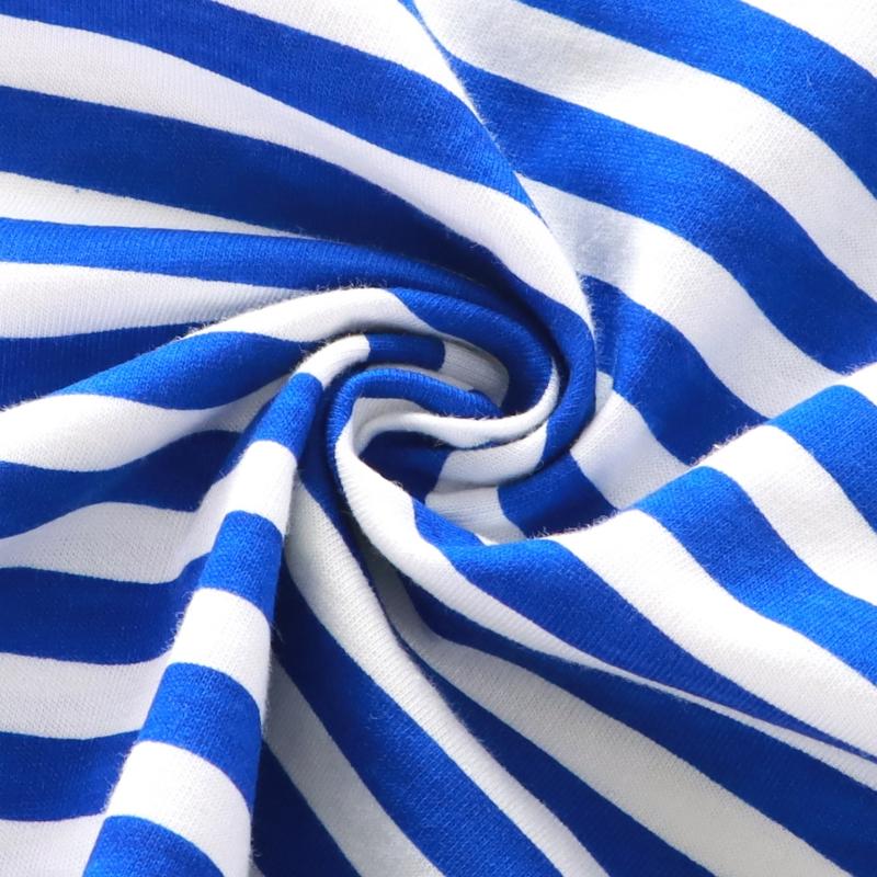 Summer New Boys Girls Striped T-Shirts Children's Clothing Casual Short Sleeve O-Neck Cotton Tops Tees Kids Clothes