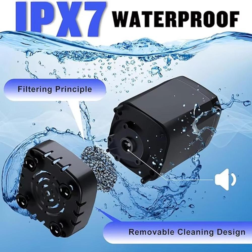 Rechargeable Shower Pump LED Display Camping Shower New Portable Shower  Outdoor