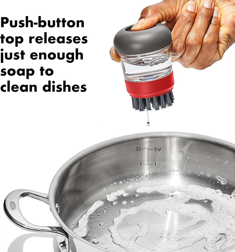 OXO OUTDOOR Cleaning Brush One-push (with Case)