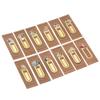 Stationery Gold-plated Metal Book Folder Label Cute Cats Bookmark