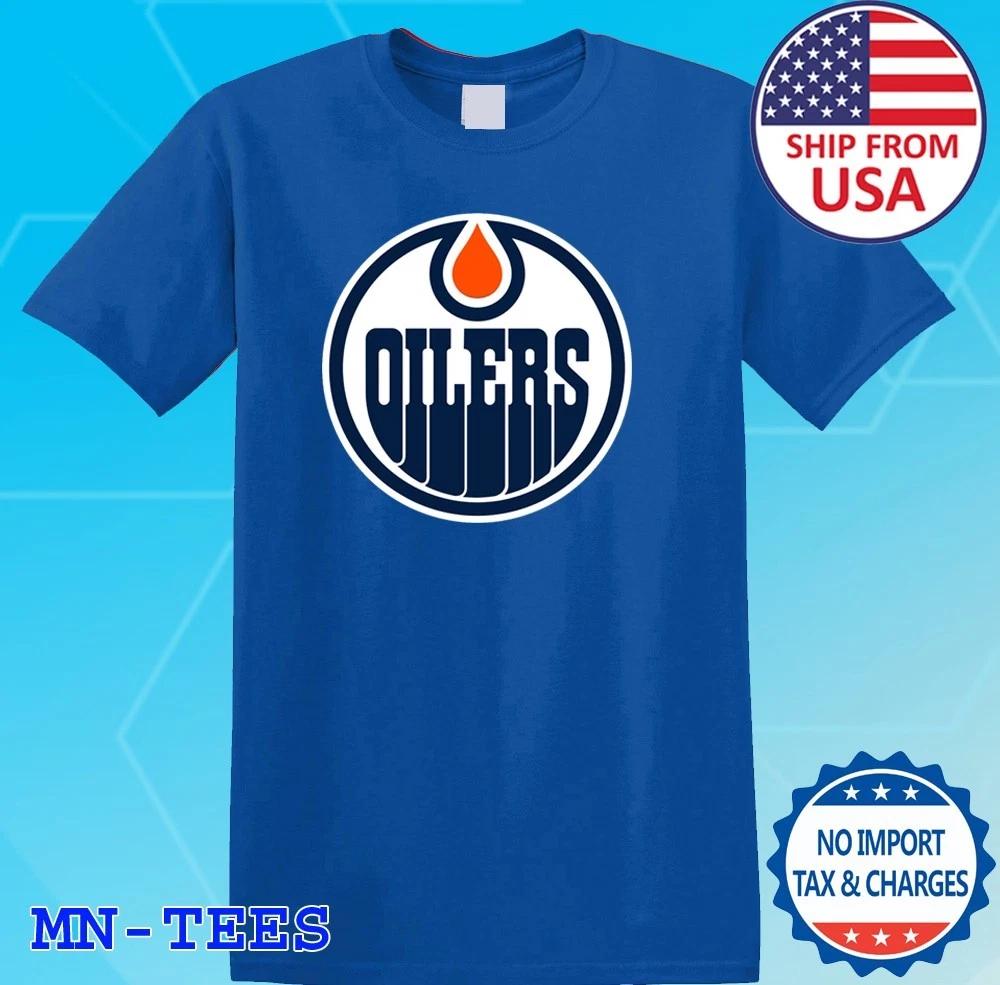 

Edmonton Oilers Blue Size S-5XL 2XL