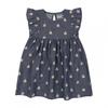 Lilly & Sid Girls Sailboat Crew Neck Dress