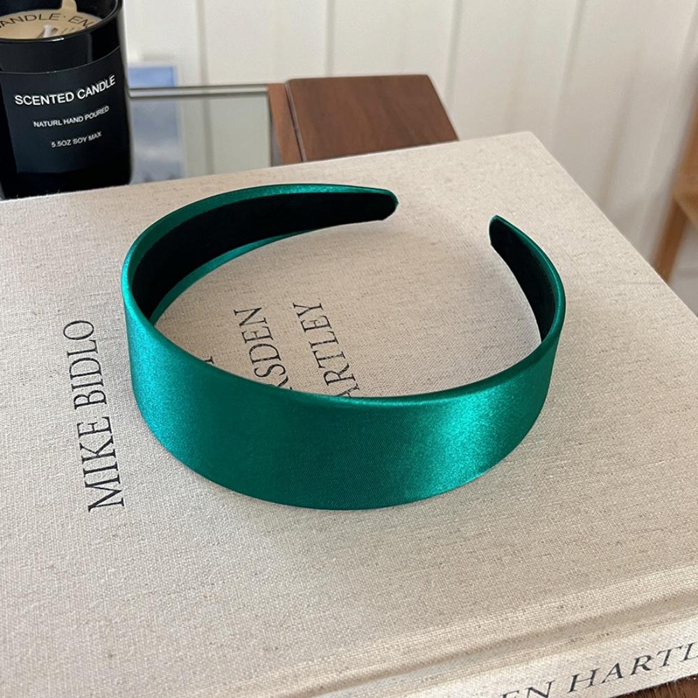 Solid Wide Hairbands For Women Girls Satin Hair Bands Fashion Headband Hair Hoop for Korean Hair Accessories Gift