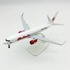 B737 1/400 Scale Malindo Airways 20cm Diecast Alloy Aviation Airplane With Landing Gear Model For Home Collection Hobby Gift