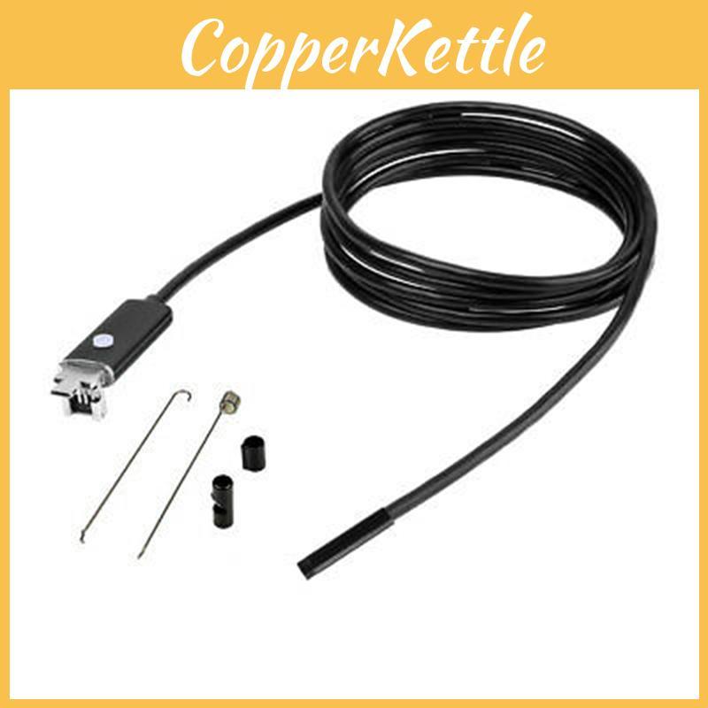 Waterproof 7mm 6 Led Usb Endoscope Borescope Video Camera 2m 5m
