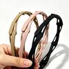 Simplicity Foldable Hairband for Women Solid Non-Slip Hair Wash Girl Headband Hair Accessories