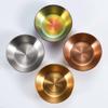 Steel Kitchen Supplies Home Essential Small Bowl Seasoning Dish Sauce Plate Food Snack Dish