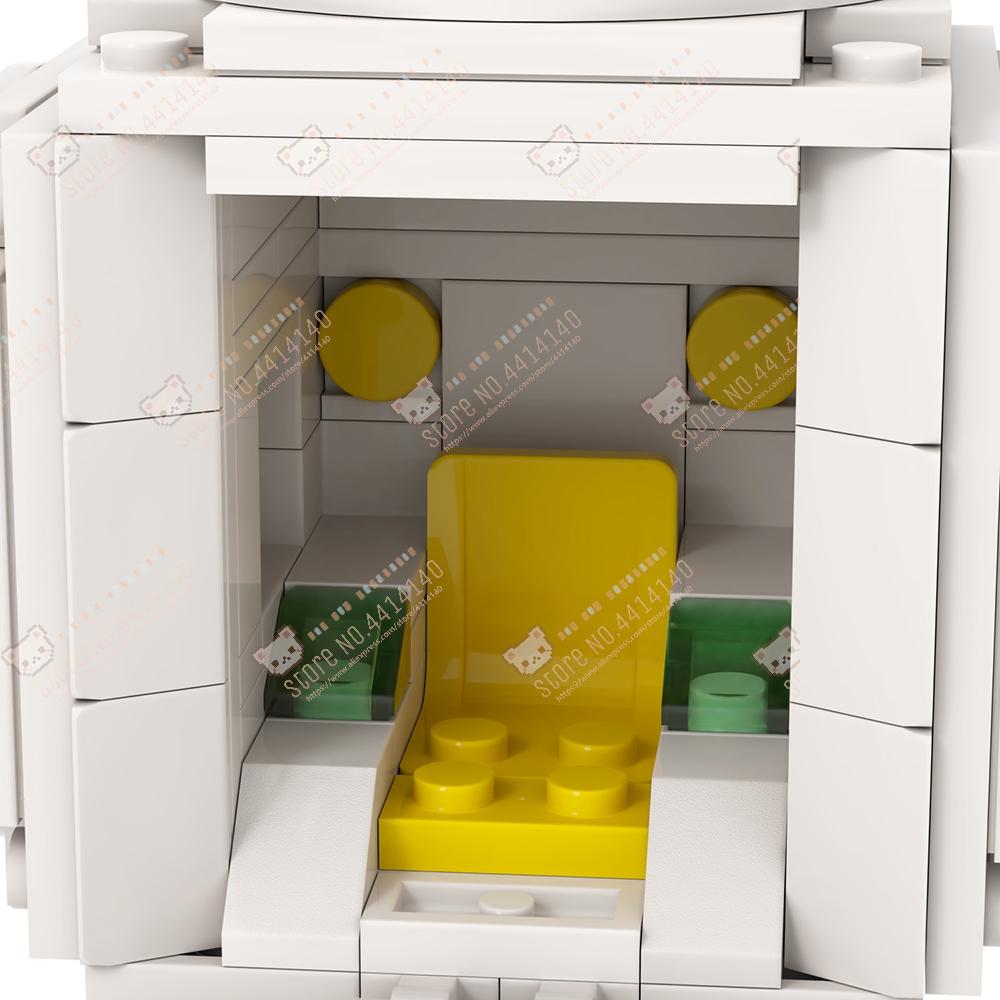 Anime Series MOC Decoration Building Blocks DIY Sai Ya Space Ship Kame House Time Machine Model Assembly Brick Toys For Children