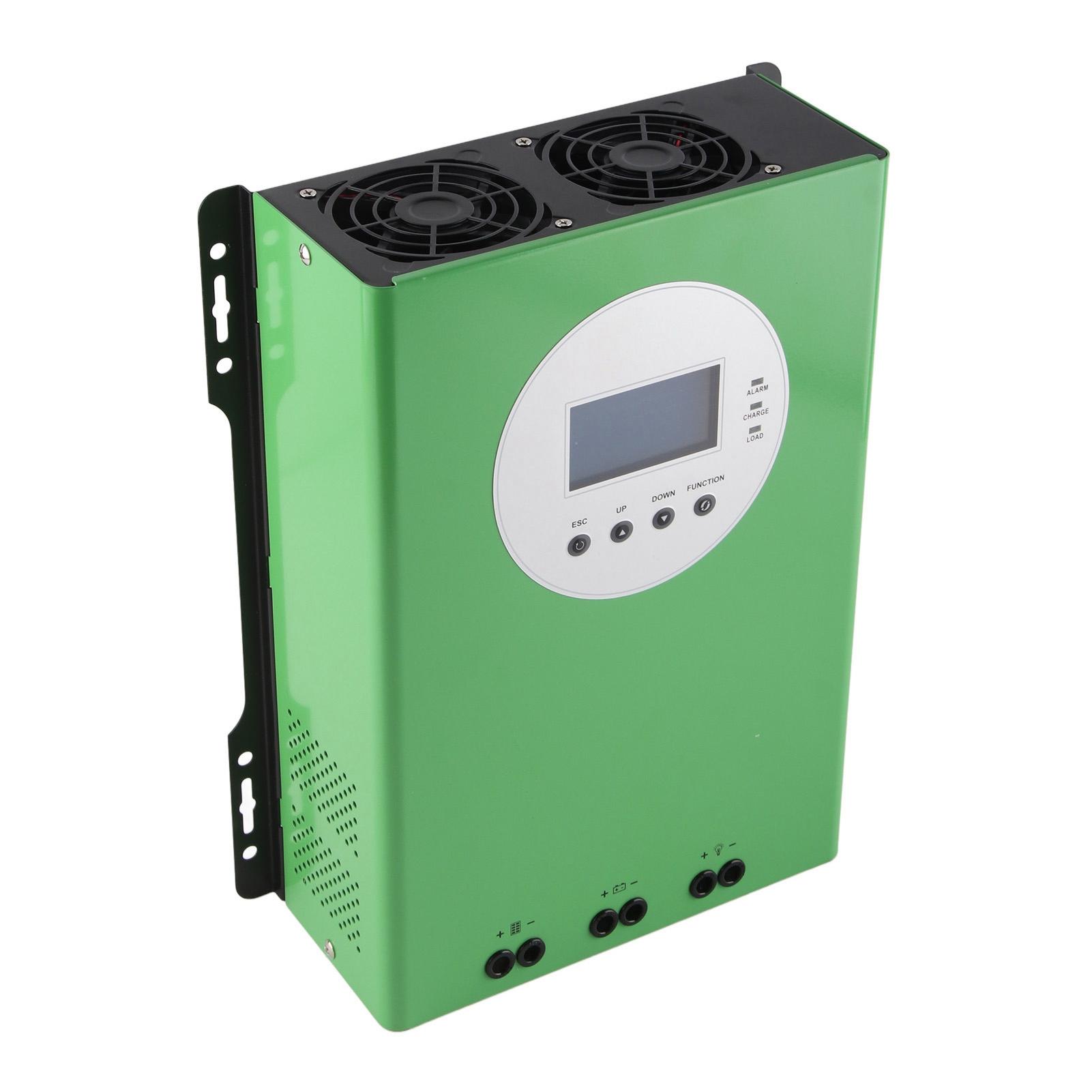 

MPPT Контроллер солнечной зарядки Автоматическое распознавание напряжения 3-ступенчатая зарядка Контроллер заряда от фотоэлектрических панелей 100A