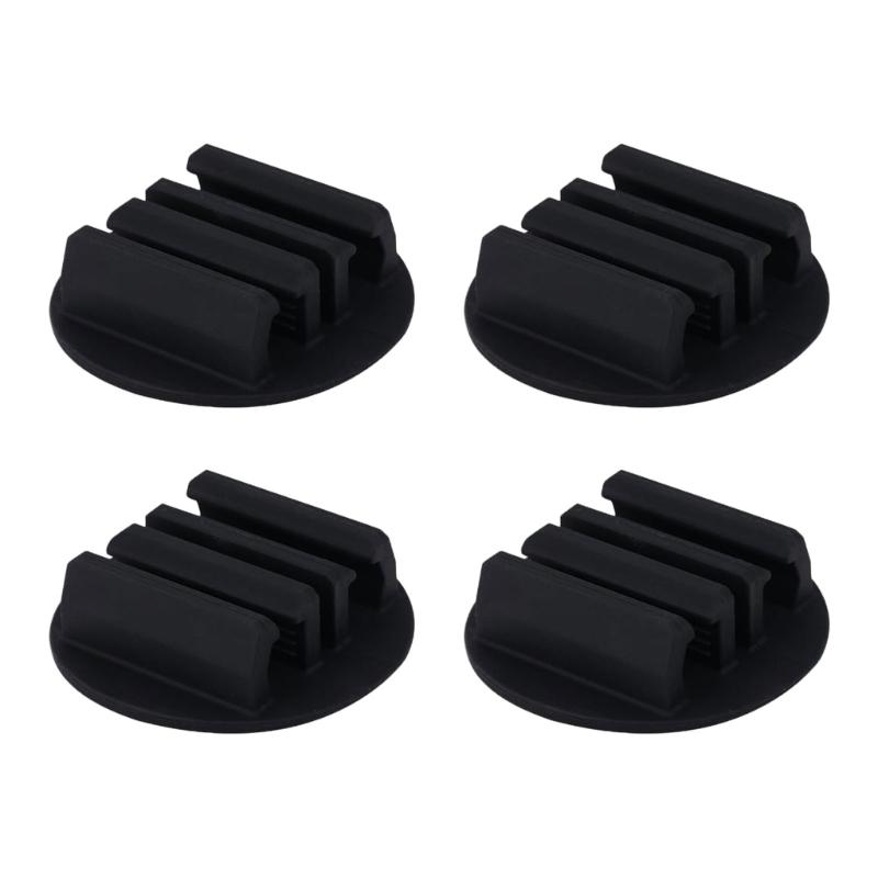 4/8 Set Durable Silicone Pen Holder Handy Writing Tool Storage Holder Convenient Silicone Pen Organizer for Students