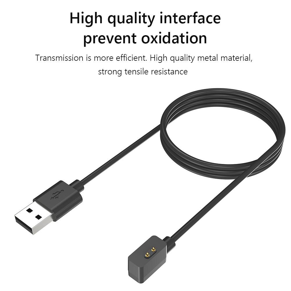 For Mi Band 8 USB Magnetic Charger Cord Replacement Magnetic Suction Charging Wire Accessories Wrist Watch Charging Cable for Xiaomi Mi Band 8
