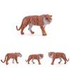Forest Red Male Tiger Figurine With Realistic Design For Childrens Learning