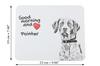 English Pointer II - baskılı mouse pad, kişiselleştirilmiş köpek temalı mouse pad, Art-Dog markasından bir ofis çalışanı için benzersiz bir gadget