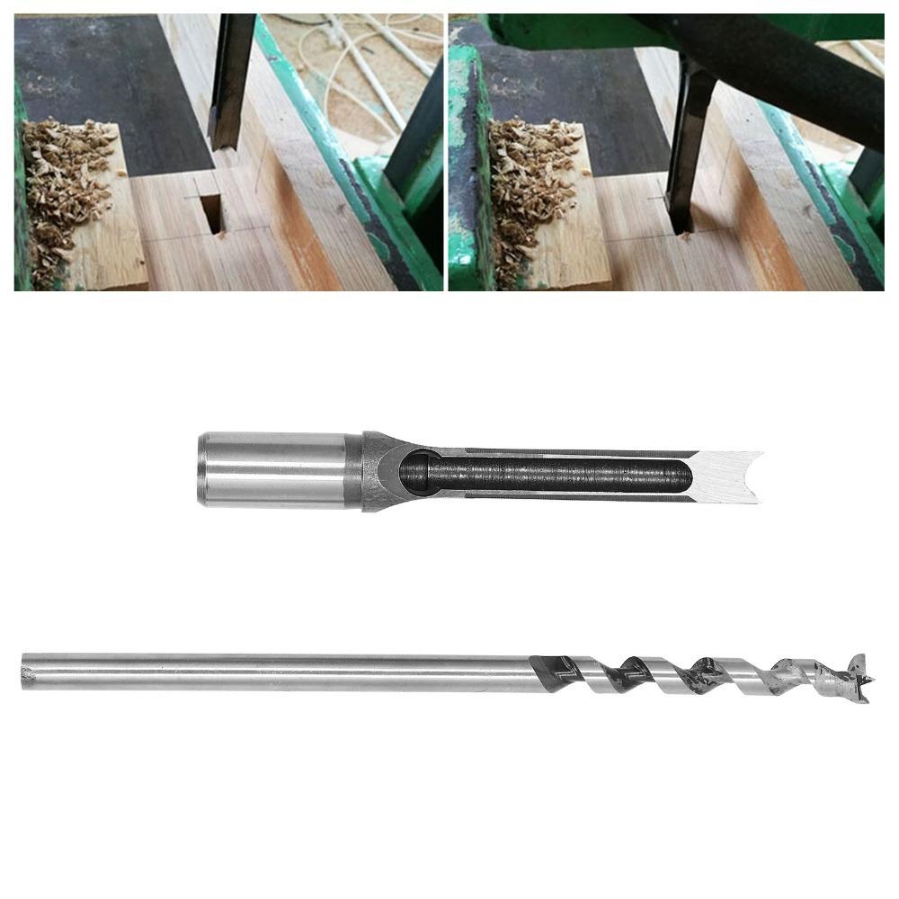 Alloy Steel Mortiser Drill Bit Hollow Mortising Chisel For Woodworking