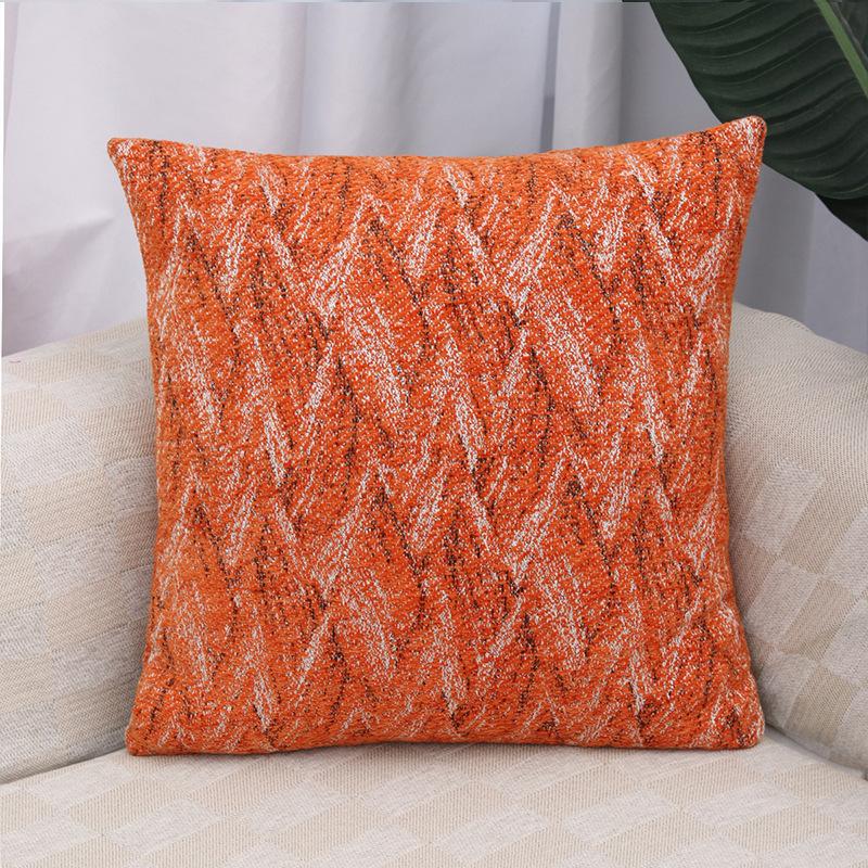 Tinika Chen Unisex 45X45cm Solid Color Simple Thick Linen Pillow Cover Sofa Cushion Cover Pillowcase For Home Decoration