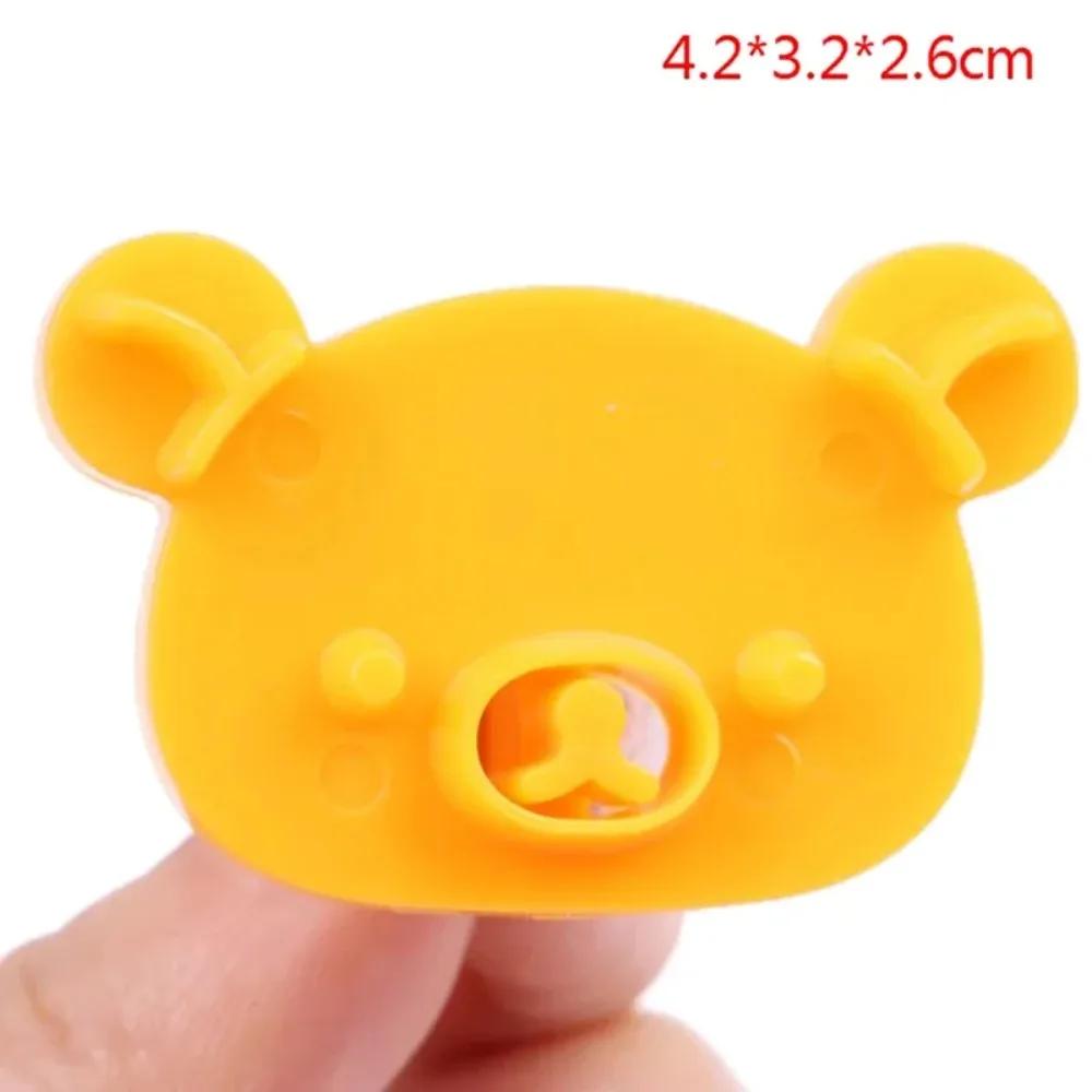 3D 3-Pack Baking Mold Cookie West Point Baking Tool Relaxed Bear Cookie Mold Set Cartoon