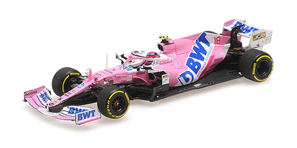 

Minichamps BWT Racing Point F1 Team Mercedes RP20 2020 F1 Italian GP 3rd place Stroll of 1/43 #18 L. [Made resin]