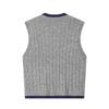 European and American Style, New Women's Fashion, Fashionable, Versatile, Fashionable V-neck Knit Vest