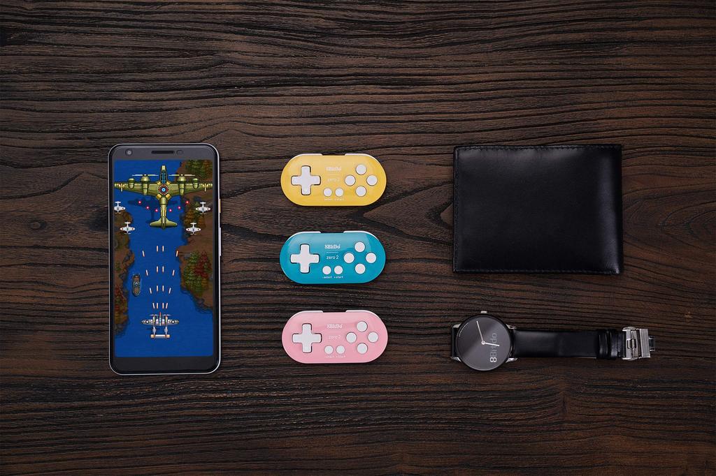 8bitdo Zero 2 Game Bluetooth for Raspberry and Pink Edition Controller, Wireless, Windows, Android, macOS, Pi, Steam,
