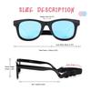Flexible Polarized Baby Sunglasses with Adjustable Strap for Toddler Newborn Infant Age 0-24 Months