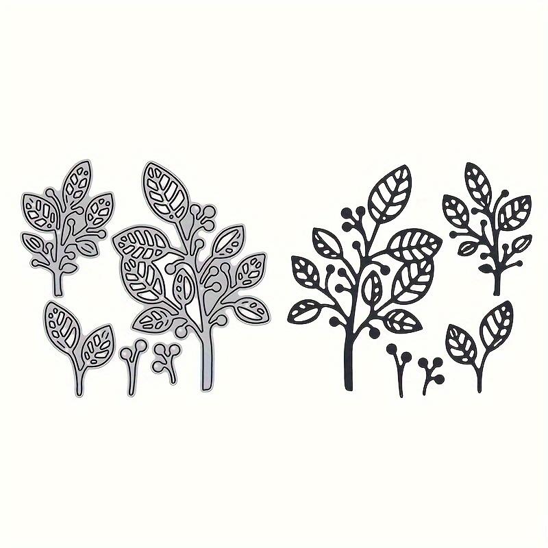 Leaves Metal Cutting Dies Stencil DIY Scrapbooking Embossing Paper Cards Album Making Decorative Craft Cut Template