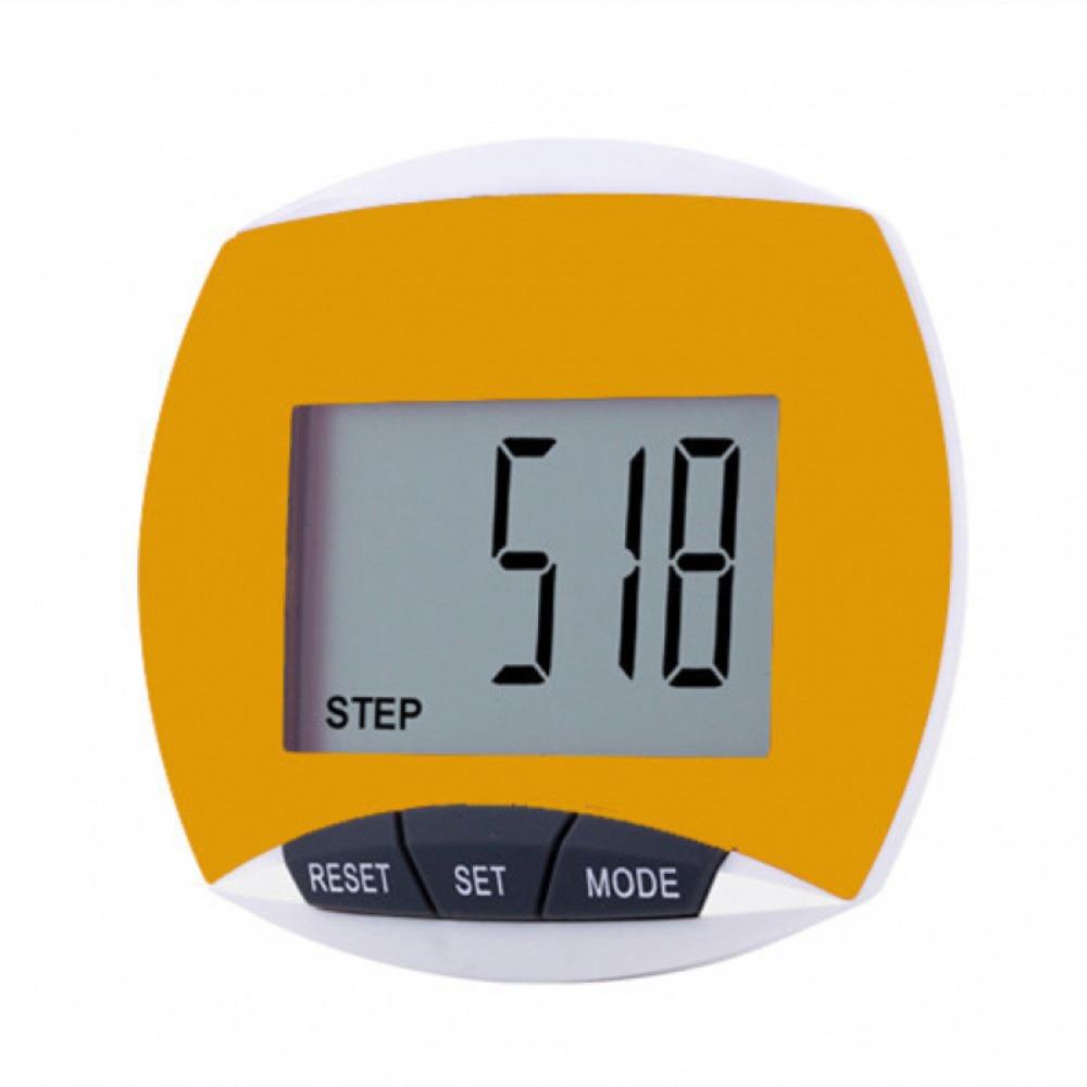 Simple Digital 3D Pedometer Accurate LCD Display Pedometer for Walking Anti-Slip Portable Step Counter Clip Outdoor Activities