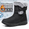 Large Size Winter Snow Boots for Both Men and Women with Plush and Thick Cotton Boots Temu Height Increasing Thick Soled Cotton Shoes