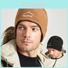 Winter-Skimütze für Herren aus Fleece-Material für Wärme bei Outdoor-Aktivitäten