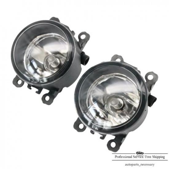 Pair Left & Right Side Fog Light Lamp Fits Porsche Cayenne 2011-2018 95563116300