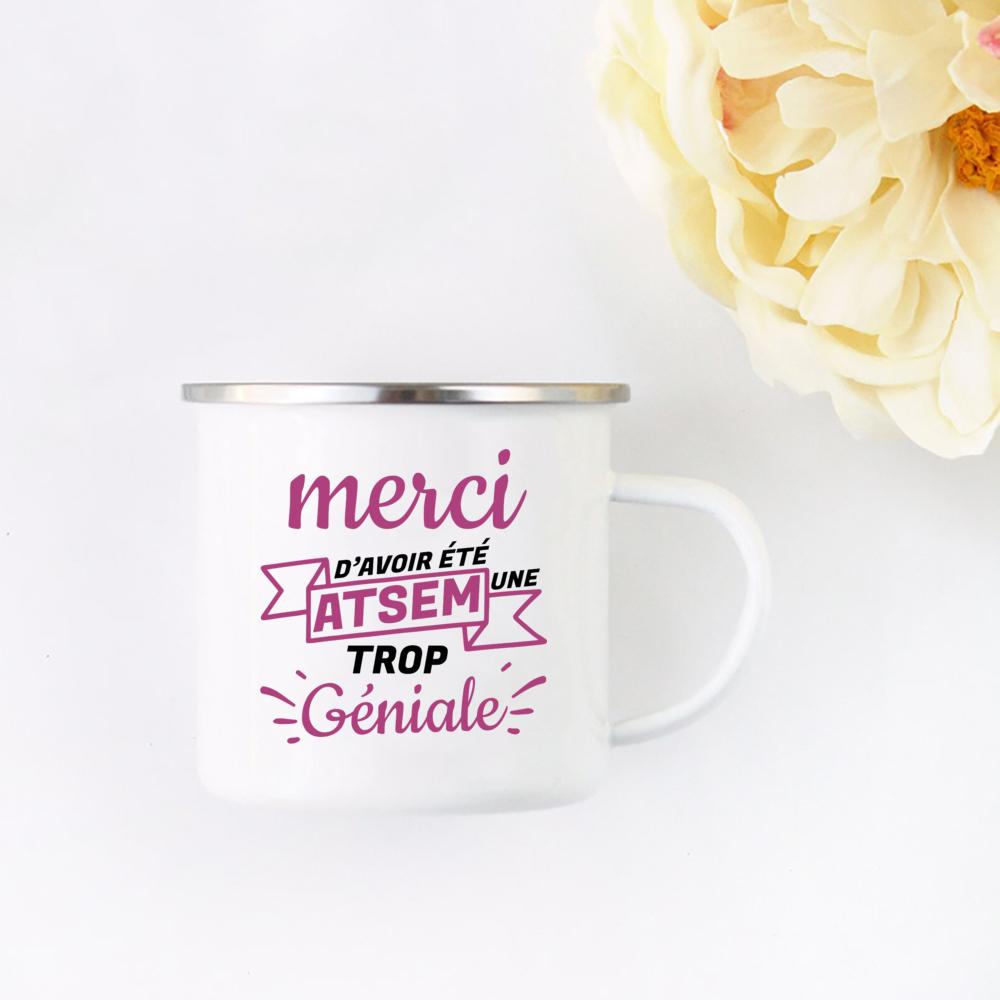 Thank You for Being Such A Great Atsem Enamelled Mug Gift Idea for Atsem Coffee Lover Original Gifts End of School Year Gift
