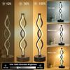Modern LED Table Lamp Creative Spiral Table Light Soft Light Protection for Eyes 3 Color Dimming for Home Office Night Light