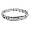 Adjustable Sturdy Stainless Steel Elastic Bracelet with Simple Hook Portable for Sports and Stylish Casual Outfits